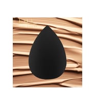 EDA LUXURY BEAUTY Siyah Makyaj Süngeri %100 Non Latex Blender Kontür Fondöten Kapatıcı Ultra Soft Beauty Sponge E02