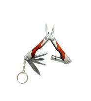 P 1172 Ahşap Mini Çok Amaçlı Pense / Çakı 7cm - Ahşap Metal Sap (Multitool)