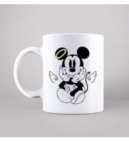 Mickey Mouse Sevgili Çift Tasarımlı Kupa