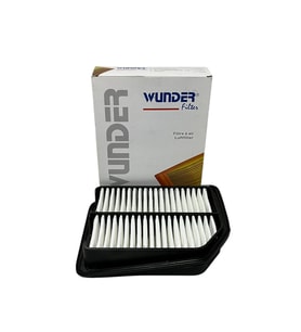 Wunder Suzuki Grand Vitara II 1.6 78 Kw, 1.9 95 Kw, 2.0 103 Kw 2005-2015 Küçük Tip Hava Filtresi (Beyaz-Gri)