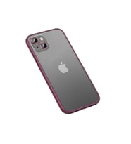 Apple iPhone 13 Uyumlu Kılıf Zore Retro Kapak (Koyu Mor)