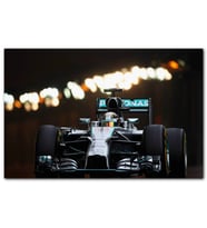 Cakatablo Lewis Hamilton Formula 1 2019 Yarışı Görseli MDF Tablo