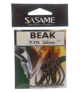 Sasame Beak F 779 Black Chrome Olta İğnesi BLACK-NO:1/0