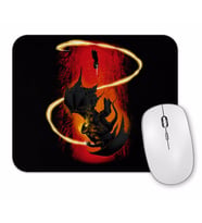 Gandalf The Wizard vs The Demon Mouse Pad