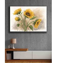 Koç stüdyo Modern tasarım kanvas tablo 50x70 (Çok Renkli)