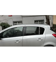Opel Corsa D 2006-2016 Krom Cam Kelebek Kromu 2 Parça Paslanmaz Çelik