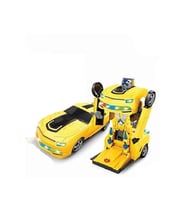 2 In 1 Bumblebee Robota Dönüşen Pilli Işıklı Sesli Camaro Araba