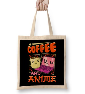 Cute & Funny Coffee And Anime Kawaii Coffee Cup Bez Çanta Uzun Saplı