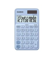 CASIO SL-310UC-LB-N-DC 10 HANE CEP TİPİ HESAP MAKİNESİ - AÇIK MAVİ