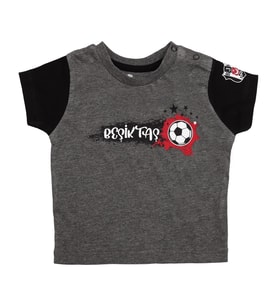 Beşiktaş Orijinal Antrasit Bebek T-Shirt (Gri)
