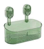 SN-29266 Vantuzlu Şeffaf Banyo Mutfak Rafı Organizer