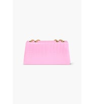 Pembe Desenli Çapraz Askılı Ve Omuz Çantası Lotus