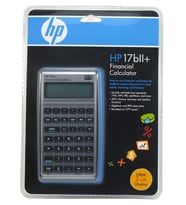 HP 17bII+ Finansal Hesap Makinesi (Siyah)