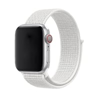 Apple Watch 42mm Uyumlu Kordon Hasır Örgü Cırt Cırtlı Terletmeyen Zore KRD-03 Kumaş Kayış
