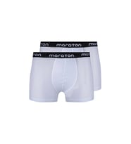 Maraton 2'Lİ Erkek Beyaz Boxer