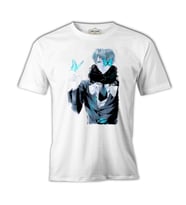 Anime Boy Character Beyaz Erkek Tshirt