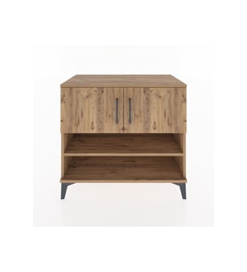 Hyperion Şifonyer 3 Raflı 2 Kapaklı 88x44x80 Çam-Çam