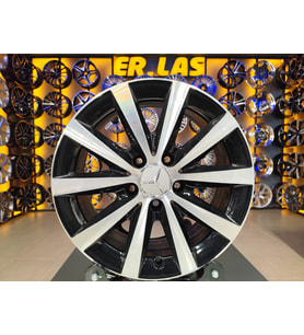 4 Adet MERCEDES ORIJINAL 6.5*16 5*112 ET49 66.6 BLACK MACK JANT REVİZE EDİLMİŞ (Takım)