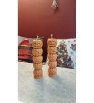 Kabak Totem 2 li  Sütun Mum