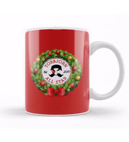 Christmas All Star Overwatch Torbjorn Wreath Kupa Bardak Porselen