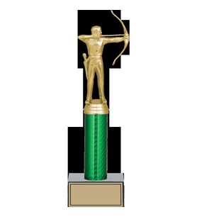 ODAK KUPA - Figürlü Kupalar - Okçu Figürlü Kupalar FG-006 A - 31 cm