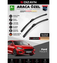 Focus 4 Ön Cam Silecek Seti 2019 Üzeri Premium Araca Özel 65-50 Cm A+ Kalite