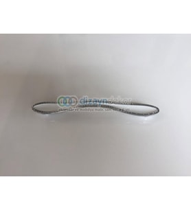 Krom-beyaz Kristal Desen 160 Mm. Kulp