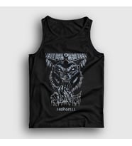 Presmono Unisex Siyah Wolf Moonspell Atlet 166080tt