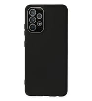 Pilelistore   Samsung Galaxy A33 5G Kılıf Lansman Glass Kapak - Siyah