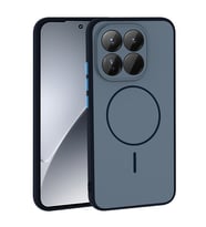 Xiaomi 15T Kılıf M-safe Şarj Özellikli Tea Kılıf (Lacivert)