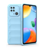 Newface Xiaomi Redmi 10C Kılıf Optimum Silikon - Sky Blue