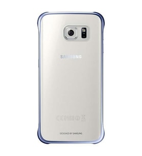 Galaxy S6 Edge ile Uyumlu Clear Cover EF-QG925BBEGWW (Beyaz)