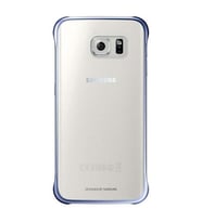 Galaxy S6 Edge ile Uyumlu Clear Cover EF-QG925BBEGWW (Beyaz)