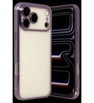 iPhone 17 Pro Max Razer Lensli Silikon - Mor
