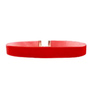 Kırmızı Renk Kadın Kadife Choker Kolye