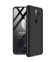 Xiaomi Redmi Note 8 Pro Kılıf Zore Ays Full Koruma Kılıf (Siyah)