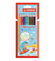 Stabilo Kuru Boya Aquacolor 12 Renk 1612-6