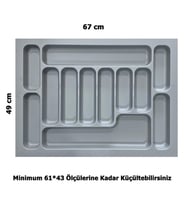 LİDER 67*49 Çekmece İçi Kaşıklık,(61*43 Ölçüsüne Küçülebilir)