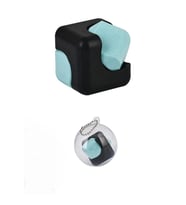 MİKRO ER5704 SPACE SPİN DÖNEN RENKLİ PVC KÜRE KUTULU SİLGİ - TEKLİ