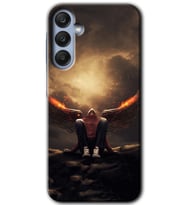 Galaxy A25 Kılıf HD Desen Baskılı Kılıf - Wings of Power