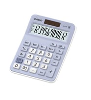 Casio MX-12B-LB Açık Mavi 12 Hane Masa Üstü Hesap Makinesi