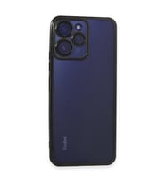 Xiaomi Redmi 12 Kılıf Kamera Korumalı Lensli Silikon - Siyah