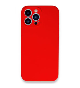 Vendas iPhone 13 Pro Max Legend Lansman Serisi içi Kadife İpek Dokulu Kamra Korumalı Kılıf (Kırmızı)