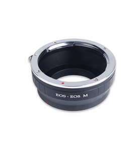 Canon EOS M İçin Canon EOS EF, EF-S Lens Kullanım Adaptörü (Siyah)