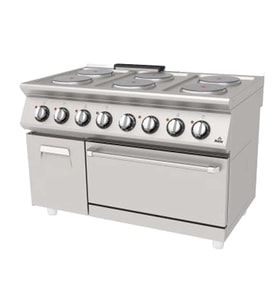 Atalay AEK-1273 D Kuzi·ne 6 Plate Dolapli 1200x730x850 mm Elk.