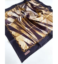Pierre Cardin Tivil Saf İpek Eşarp 6298438 - 911 - 49678 Mürdüm Karışık Desen