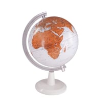 GÜRBÜZ 48323 26 CM MODERN RENKLİ SİYASİ KÜRE IŞIKLI + USB ORANGE