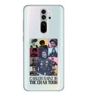 Xiaomi Redmi Note 8 PRO Uyumlu Carlos Sainz Tasarımlı Şeffaf Telefon Kılıfı