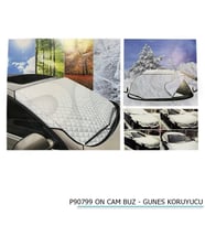 Opel Astra Uyumlu G Ön Cam Buz - Güneş Koruyucu Parça