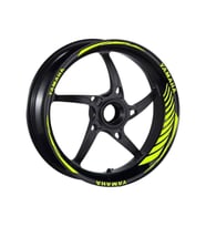 Yamaha Uyumlu Florasan Sarı Jant Şeridi
